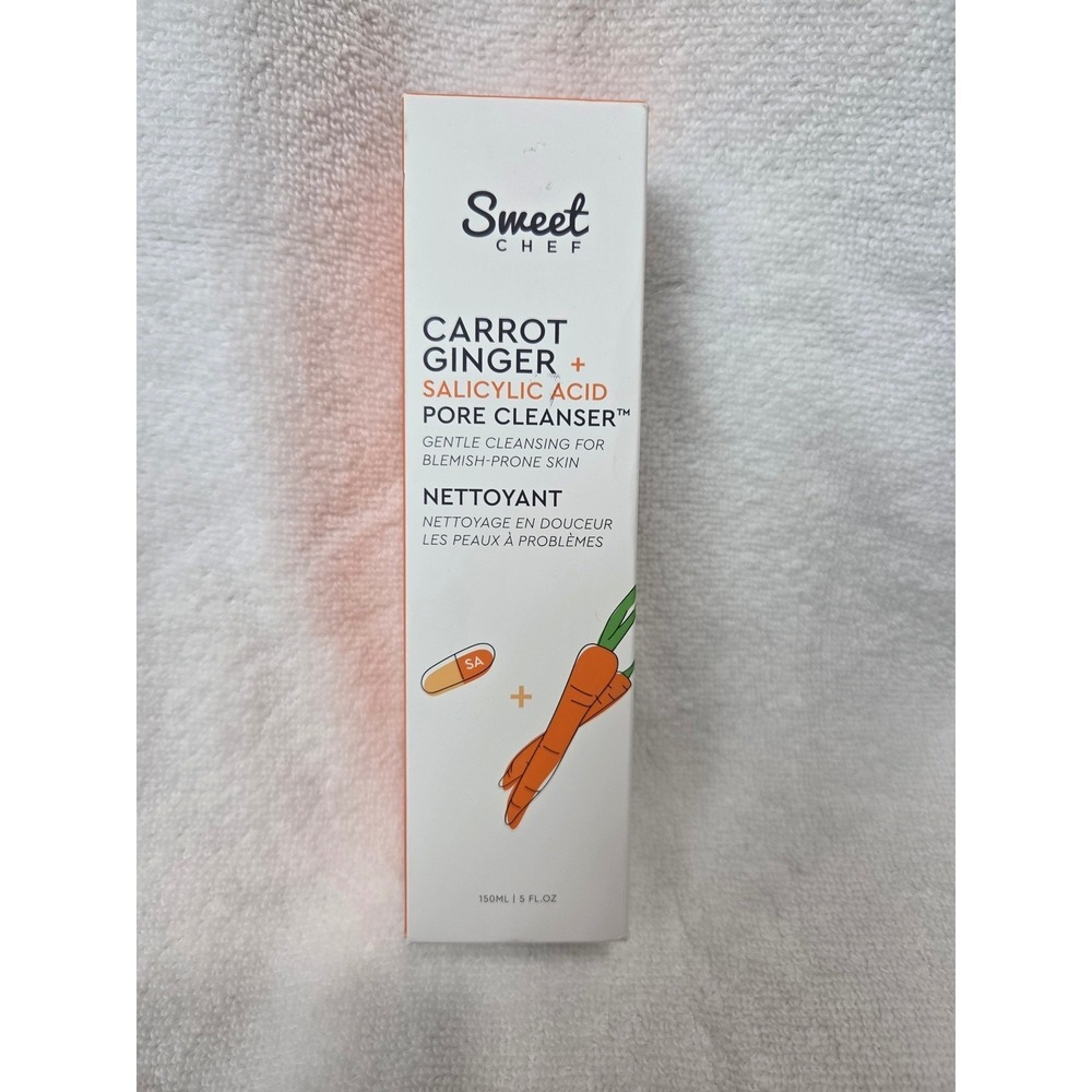 Sweet Chef Carrot Ginger + Salicylic Acid Pore Cleanser Brand New